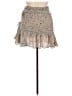 Max Studio 100% Polyester Paisley Tan Casual Skirt Size XL - photo 2
