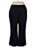 Chaps 100% Linen Black Active Pants Size 22 - photo 1