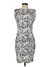 Vince Camuto Graphic Gray Cocktail Dress Size S - photo 1