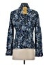 Christopher & Banks Print Blue Jacket Size S - photo 2