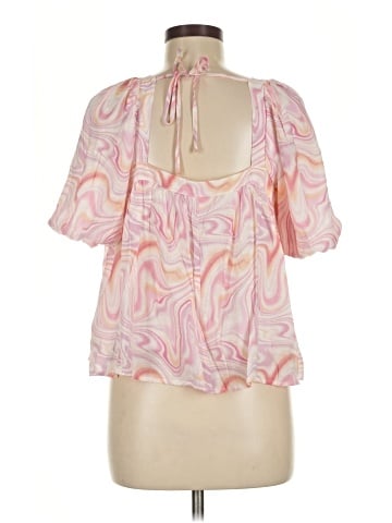 Blu Pepper Short Sleeve Blouse (view 2)