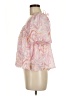 Blu Pepper Pink Short Sleeve Blouse Size M - photo 5