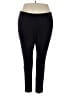 Roaman's Solid Black Active Pants Size 26 (2X) - photo 1