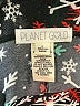 Planet Gold Print Black Leggings Size S - photo 7