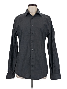 Express Outlet Long Sleeve Button Down Shirt