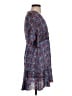 Alexis 100% Polyester Paisley Blue Casual Dress Size S - photo 4