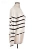 Gap 100% Cotton Stripes Ivory Turtleneck Sweater Size XL (tall) - photo 4