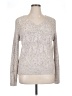 St. John's Bay Metallic Silver Pullover Sweater Size XL - photo 1