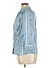 Apt. 9 Stripes Blue 3/4 Sleeve Blouse Size XL - photo 5