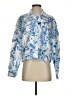 Tommy Bahama Blue Long Sleeve Blouse Size S - photo 1