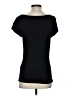Three Dots Black Short Sleeve Top Size S - photo 2