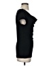 Three Dots Black Short Sleeve Top Size S - photo 4