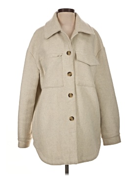 Line & Dot Wool Coat