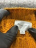 Line & Dot Solid Orange Turtleneck Sweater Size XS - photo 7