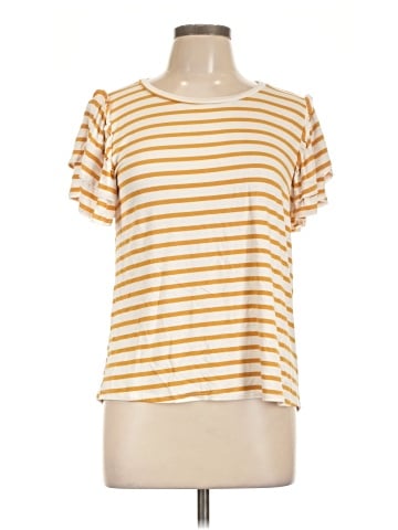Green Envelope Short Sleeve Top (view 1)