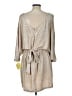 Emma & Michele 100% Polyester Metallic Silver Casual Dress Size L - photo 2