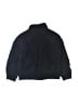H&M 100% Polyester Solid Black Jacket Size 3 - photo 2