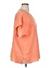 Worthington 100% Polyester Orange Short Sleeve Top Size 1X - photo 4