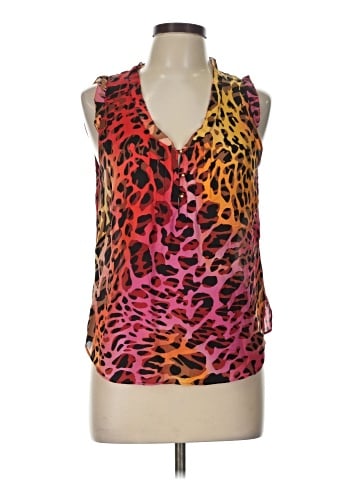 Etcetera Sleeveless Silk Top (view 1)