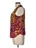 Etcetera 100% Silk Orange Sleeveless Silk Top Size 8 - photo 5