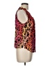Etcetera 100% Silk Orange Sleeveless Silk Top Size 8 - photo 4