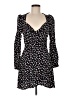 Zara Hearts Black Casual Dress Size M - photo 1