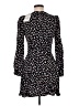 Zara Hearts Black Casual Dress Size M - photo 2