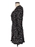 Zara Hearts Black Casual Dress Size M - photo 5
