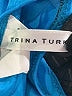 Trina Turk Solid Blue Swimsuit Top Size 8 - photo 3