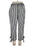 August Silk 100% Polyester Stripes White Casual Pants Size XL - photo 2