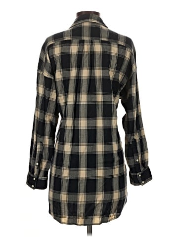 Zara Basic Long Sleeve Button-Down Shirt (view 2)