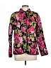 Love 100% Polyester Floral Pink Jacket Size L - photo 1