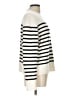 Akris Punto Stripes Ivory Pullover Sweater Size 12 - photo 4