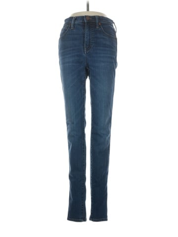 Madewell Tall 10" High-Rise Skinny Jeans in Danny Wash: TENCEL&trade; Denim Edition (view 1)