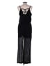 Liberty Love Solid Black Jumpsuit Size M - photo 2