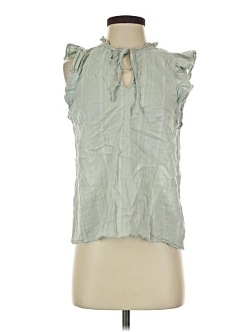 Hem & Thread Sleeveless T-Shirt (view 1)