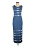 Stradivarius Tie-dye Blue Casual Dress Size M - photo 1