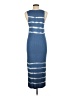 Stradivarius Tie-dye Blue Casual Dress Size M - photo 2