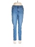 CALVIN KLEIN JEANS Solid Blue Jeans Size 12 - photo 1