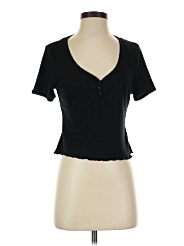 Planet Gold Short Sleeve Henley (view 1)