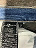 7 For All Mankind Stripes Blue Jeans Size 29 waist - photo 9
