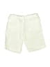 3Pommes Solid Ivory White Khaki Shorts Size 12-18 mo - photo 2