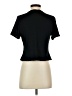 Planet Gold Black Short Sleeve Henley Size L - photo 2