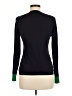 Theory Color Block Green Pullover Sweater Size M - photo 2