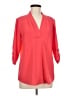 Calvin Klein Orange 3/4 Sleeve Blouse Size M - photo 1