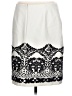 Etcetera Graphic Ivory Formal Skirt Size 10 - photo 2