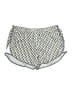 Danskin Now 100% Polyester Chevron-herringbone Silver Shorts Size L - photo 1