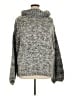Adore Me 100% Acrylic Tweed Gray Turtleneck Sweater Size XL - photo 1
