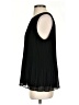 Halogen 100% Polyester Black Sleeveless Blouse Size S - photo 5