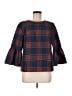 Vineyard Vines 100% Polyester Burgundy 3/4 Sleeve Blouse Size 6 - photo 1